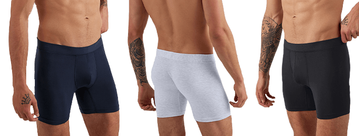 Models wearing MeUndies products