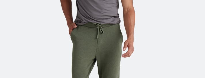 Buy Men Solid Regular Fit Green Jogger Pants Online - 943128 | Allen Solly