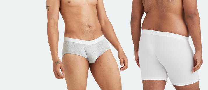 Models wearing MeUndies products