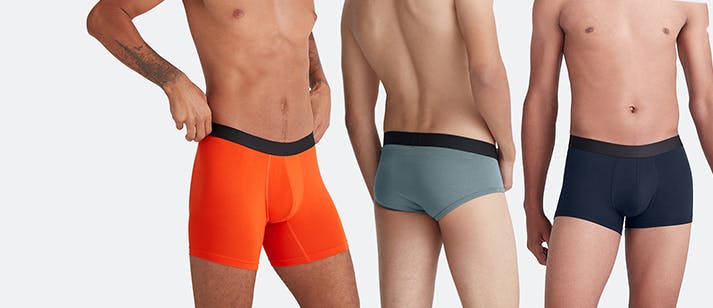 Models wearing MeUndies products