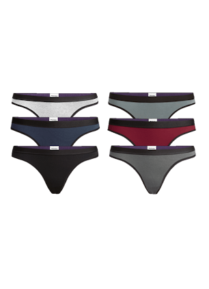 Thong 6 Pack  Underwear Multipack - MeUndies