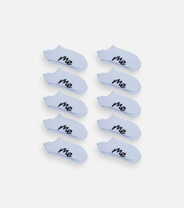 Ankle Sock 10-Pack Ankle Sock 10-Pack in White