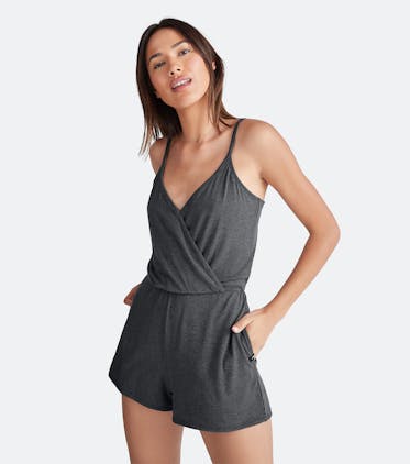 Women's Romper Women's Romper in Heather Charcoal