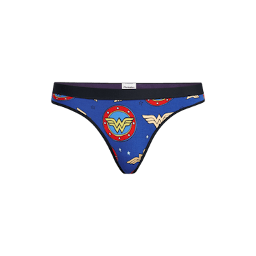 DC Wonder Woman Symbol Microfiber Blend Classic Cheeky Women's Underwear