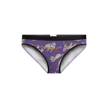 High Waisted Sloth Pants, Women's Knickers