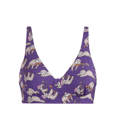 FeelFree Longline Bralette FeelFree Longline Bralette in Peace, Love, & Sloth