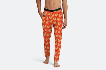 Men Low Waist Ultra-thin Pants See-though Mesh Pajama Bottoms Trousers  Nightwear