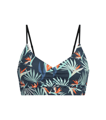 FeelFree Ruched Bralette FeelFree Ruched Bralette in Bird of Paradise