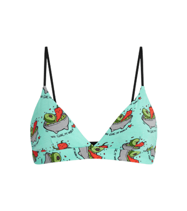 FeelFree Triangle Bralette FeelFree Triangle Bralette in Guac My World