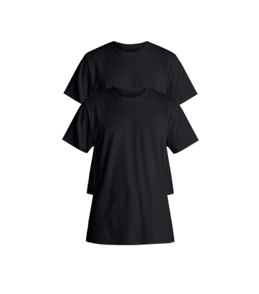 Stretch Cotton Crew Under Tee 2-Pack Stretch Cotton Crew Under Tee 2-Pack in Black Pack