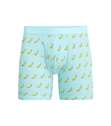 Stretch Cotton Boxer Brief w/ Fly Stretch Cotton Boxer Brief w/ Fly in Go Bananas