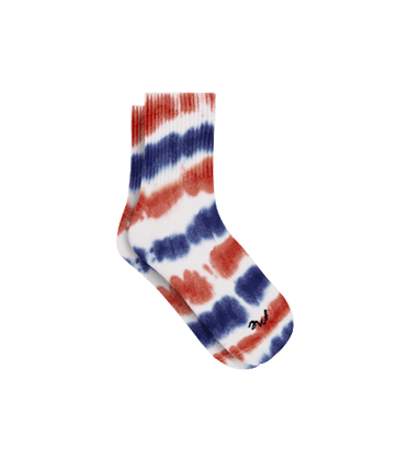 Quarter Sock Quarter Sock in Americana Tie Dye