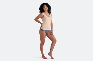 Micromodal Women's Briefs Panties Underwear Premium Soft Lightweight Fabric  - Pink - CM182LTM3IU