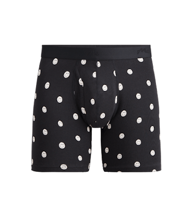 Stretch Cotton Boxer Brief w/ Fly Stretch Cotton Boxer Brief w/ Fly in Smileys