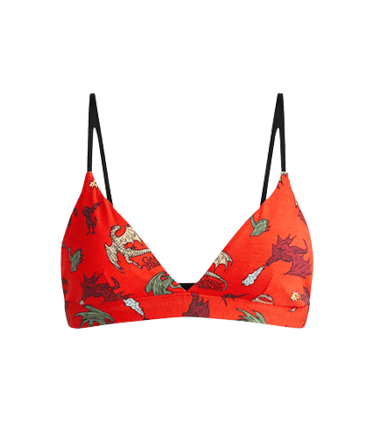 FeelFree Triangle Bralette FeelFree Triangle Bralette in Mother of Dragons