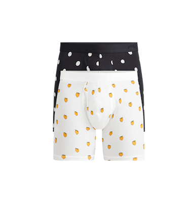 Stretch Cotton Boxer Brief w/ Fly 2-Pack Stretch Cotton Boxer Brief w/ Fly 2-Pack in Text Me Pack