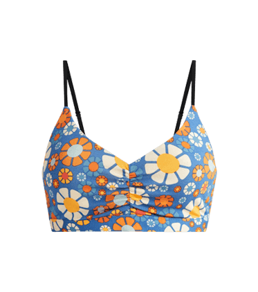 FeelFree Ruched Bralette FeelFree Ruched Bralette in Wildflowers