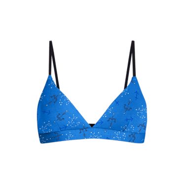 Women's Racer Back Bralette Bikini Top - Wild Fable™ Blue XL