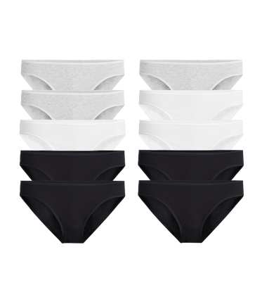 Stretch Cotton Bikini 10-Pack Stretch Cotton Bikini 10-Pack in Cotton Classic pack