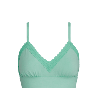 FeelFree Lace Plunge Bralette FeelFree Lace Plunge Bralette in Ocean Eyes