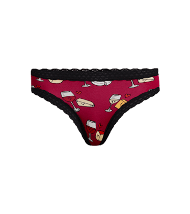 nsendm Female Underpants Adult Women Boxers Underwear Women's Low Waist  Mesh Briefs Solid Color Cotton Crotch Underwear Panties Womens  Underwear(Wine