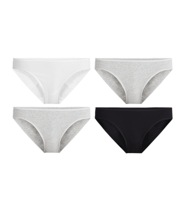 Stretch Cotton Bikini 4-Pack Stretch Cotton Bikini 4-Pack in Cotton Classic Pack