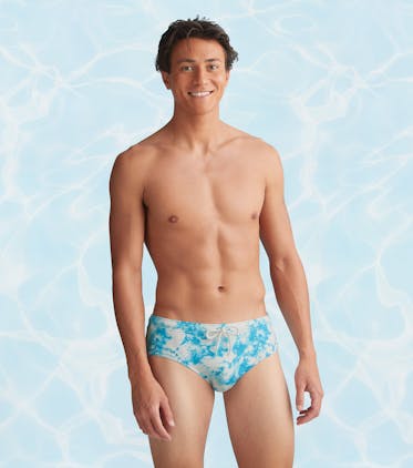 Men's Swim Brief Men's Swim Brief in Sky Dye
