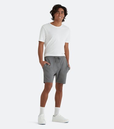 Men's French Terry Shorts Men's French Terry Shorts in Heather Grey