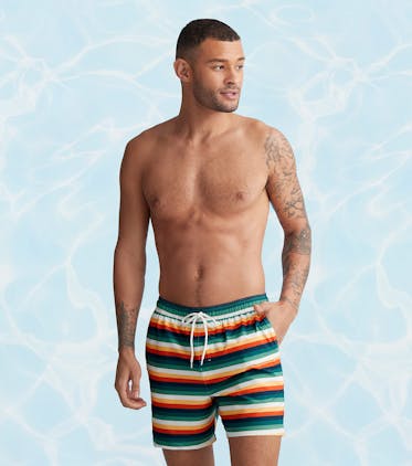 6" Swim Trunk 6" Swim Trunk in Desert Stripe