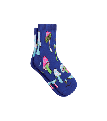 Quarter Sock Quarter Sock in Get a Shroom