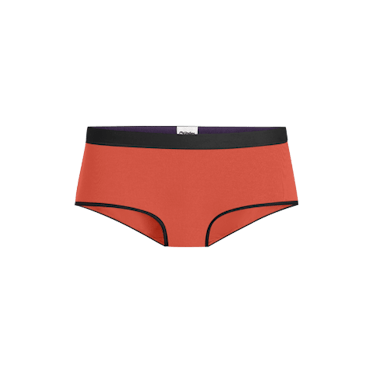 Women Briefs, Women Underwear Low Waist Elegant For Party Rusty Red M 