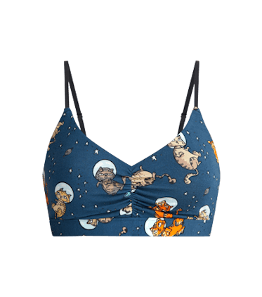 FeelFree Ruched Bralette FeelFree Ruched Bralette in Houston, We Have A Purr-oblem