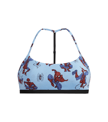 T-Back Bralette T-Back Bralette in Spider-man
