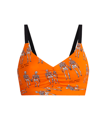 Curvy FeelFree Ruched Bralette Curvy FeelFree Ruched Bralette in No Body Like You