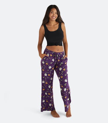 Women's Modal Wide Leg Pant Women's Modal Wide Leg Pant in Spell it Out