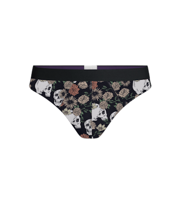 Pouch Front Thong Pouch Front Thong in Dead Flowers