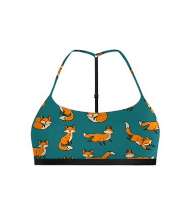 T-Back Bralette T-Back Bralette in For Fox Sake
