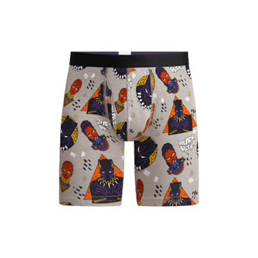 Kids Teal Pantha Print Boxer Shorts, Mens Sports Underwear