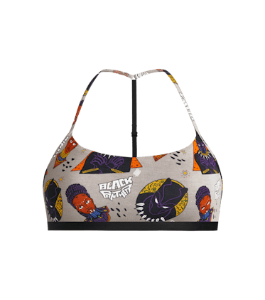 T-Back Bralette T-Back Bralette in Black Panther