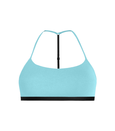 T-Back Bralette T-Back Bralette in Blizzard Blue