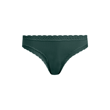Women'S Soil Color Sexy Lace Underpants Open Crotch Transparent