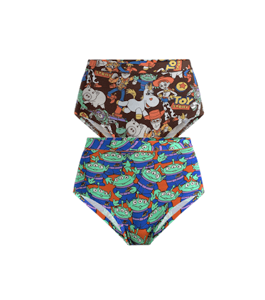 FeelFree High-Waisted Cheeky 2-Pack FeelFree High-Waisted Cheeky 2-Pack in Toy Story Pack