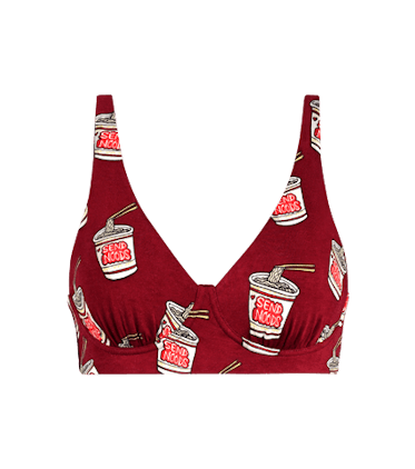 FeelFree Longline Bralette FeelFree Longline Bralette in Send More Noods