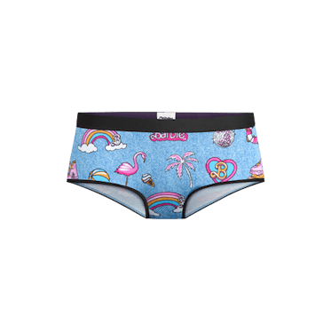 Disney Mens' Lilo and Stitch Donuts Tag-Free Boxers Underwear
