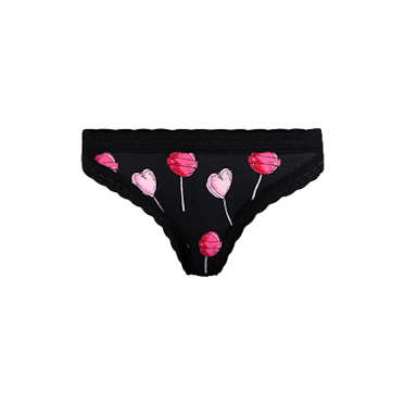 Lace Women's Underwear No Show Wavy Edge Lingerie Cheeky Soft Crochet  Briefs Workout Underwears Comfort Underpants Black at  Women's  Clothing store
