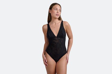 Lace Bodysuit Plus Size -  Canada